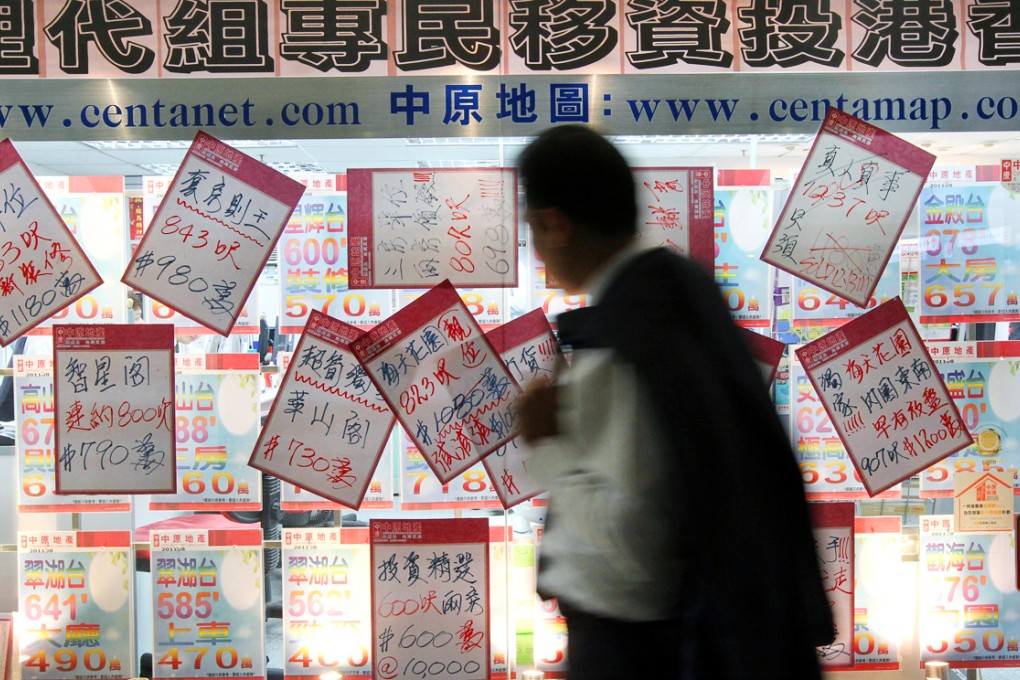 High stamp duty was meant to drive prices down. Photo: K.Y. Cheng