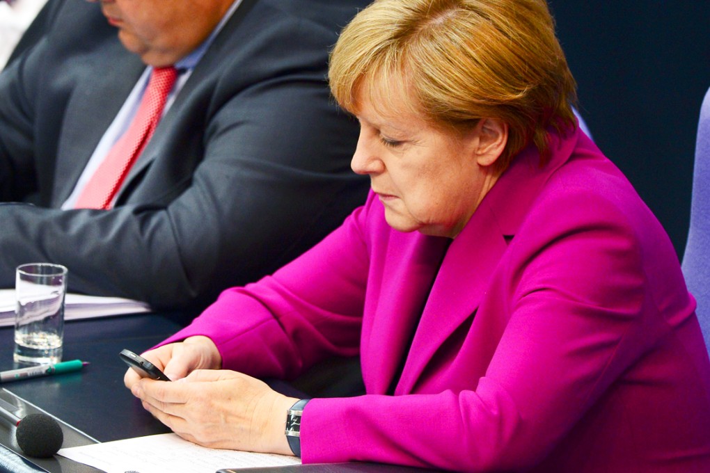 Debate over the first resolution last year was clouded by the Snowden affair and revelations of US spying targeting German Chancellor Angela Merkel. Photo: AFP