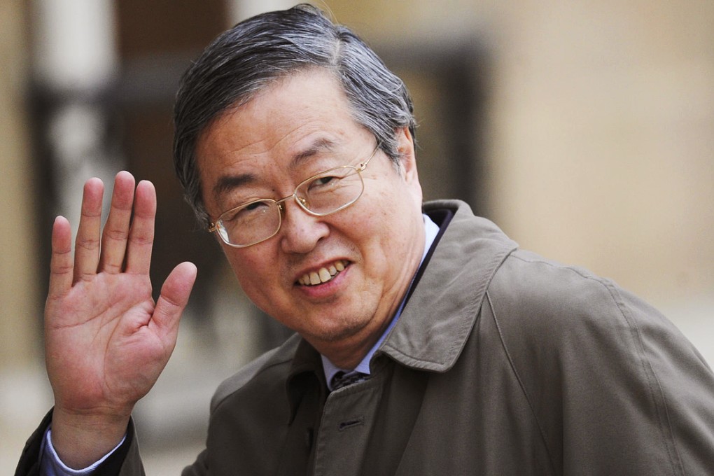 Zhou Xiaochuan has signalled recognition that targeted measures alone are not going to be enough to revive growth in China. Photo: AFP