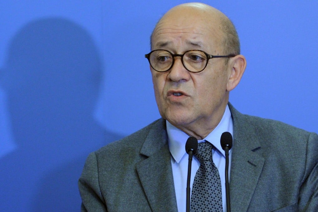 French Defence Minister Jean-Yves Le Drian says the Chinese labourers were, in their own way, soldiers for France on the economic front.