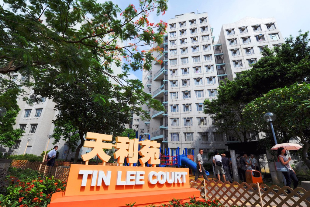 Tin Lee Court in Tai O. Photo: Bruce Yan