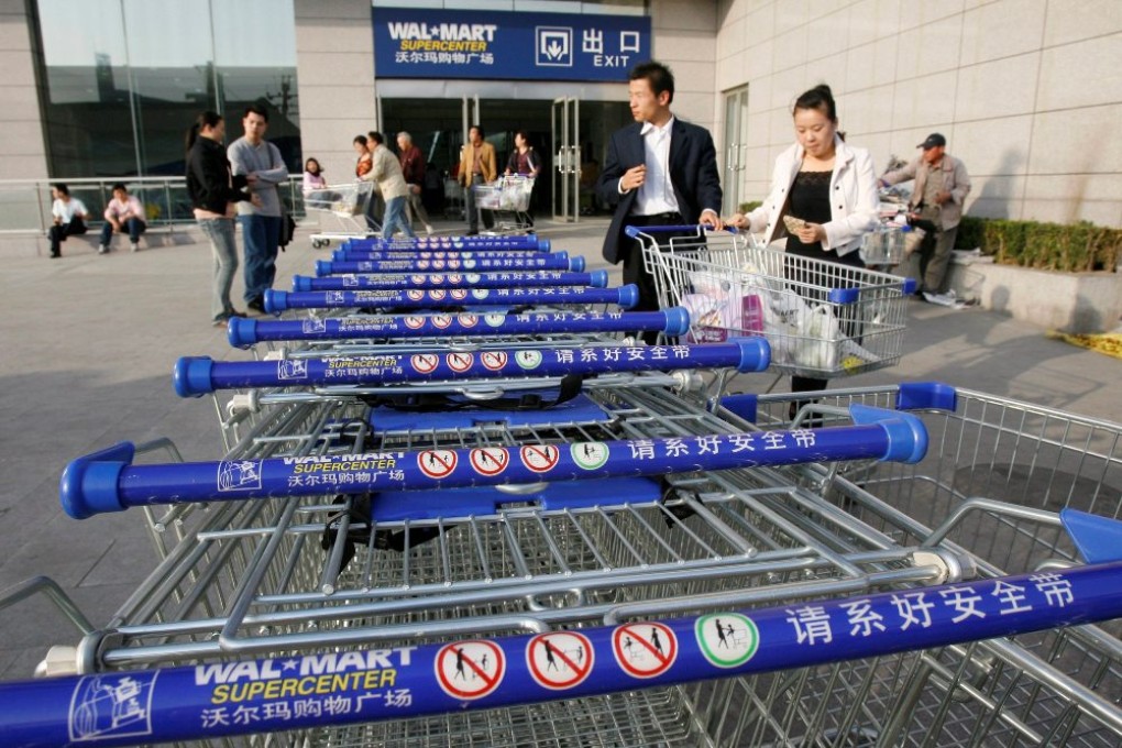 Wal-Mart is encountering stiff competition in China. Photo: Reuters
