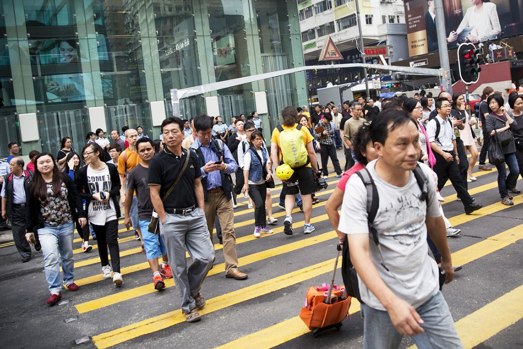 Traffic was moving freely along Nathan Road.