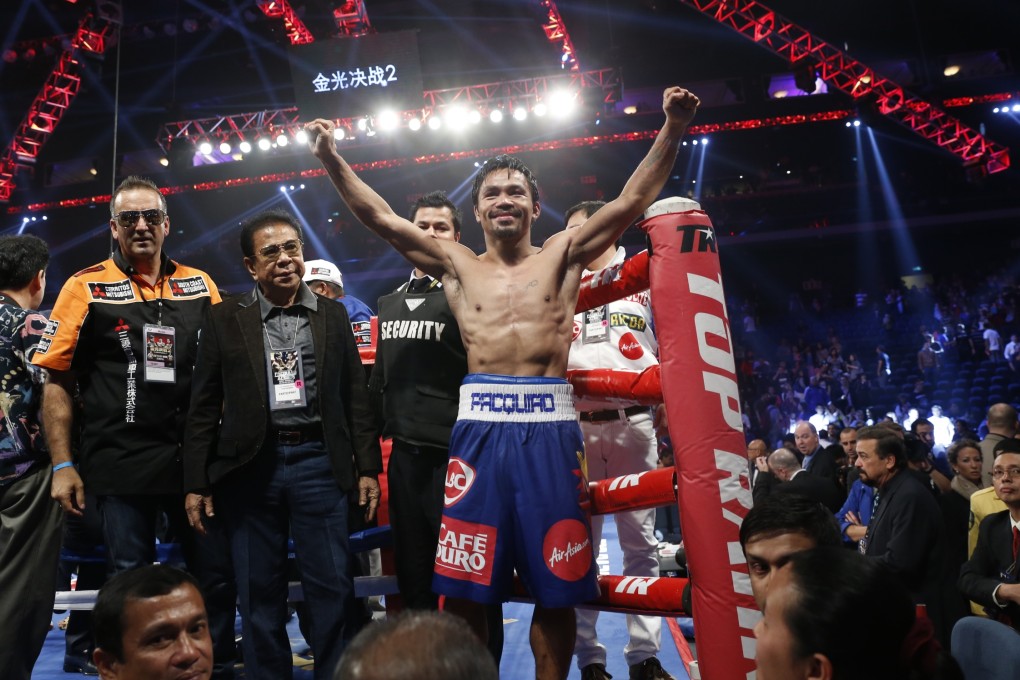 Manny Pacquiao will turn 36 in two weeks' time. He has fought three times in the past two years. Neither Pacquiao nor Floyd Mayweather have had anything remotely close to a career-defining victory recently. Photos: AP