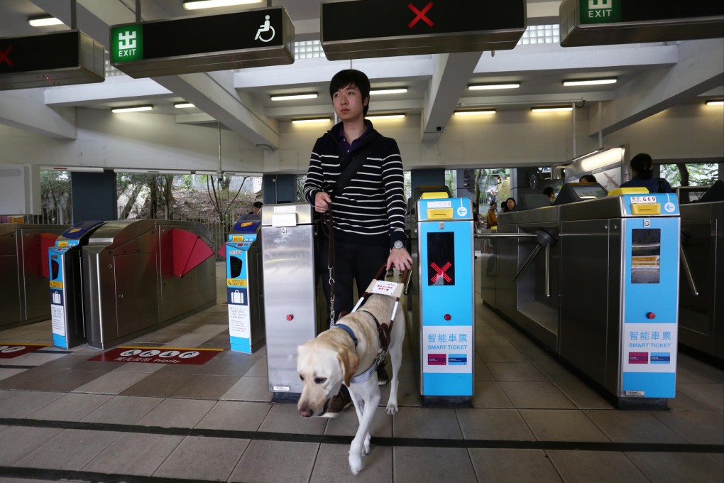 Range the Labrador is described as a lively character who complements Walter Tsui's love of travel. Photo: Jonathan Wong