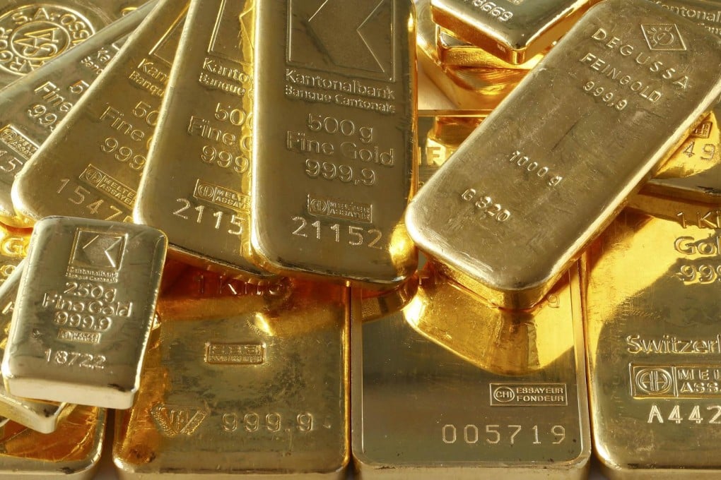 Gold has dropped 19 per cent since March and investor holdings of exchange-traded products are near a five-year low. Photo: Reuters