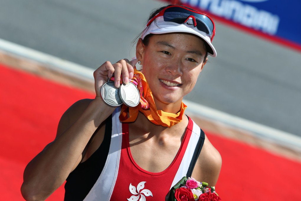 Incheon Asian Games silver medallist Lee Ka-man collects gold for Hong Kong at the last regatta of the Asian Cup series in Indonesia. Photo: Nora Tam