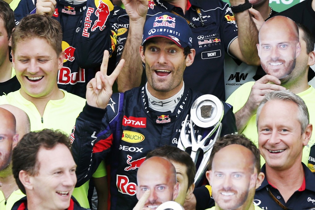 Mark Webber used to drive for Red Bull in F1. Photo: Reuters