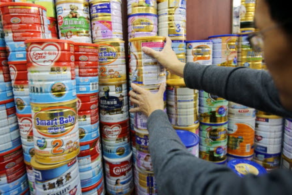 Life insurance has been added to infant formula in the shopping lists compiled by visitors from the mainland. Photo: Sam Tsang