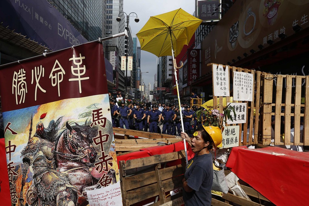 Hiding behind court orders and power of police won't make calls for universal suffrage go away. Photo: Reuters