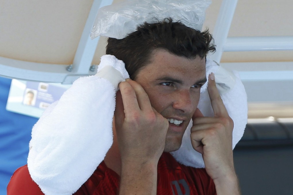 Despite temperatures reaching some 400 degrees in this year's edition, the Australian Open lost just 40 minutes of play due to the heat court side. Photo: Reuters