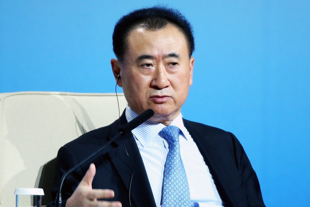 Dalian Wanda Group chairman Wang Jianlin announced its "first important step into Hollywood" in August. Photo: Xinhua