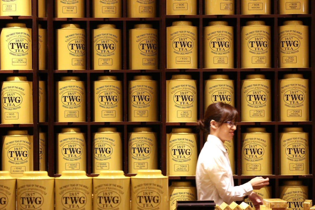 The TWG tea shop at the IFC Mall lost its appeal against a court decision that favoured a wholesaler with the same initials. Photo: Nora Tam