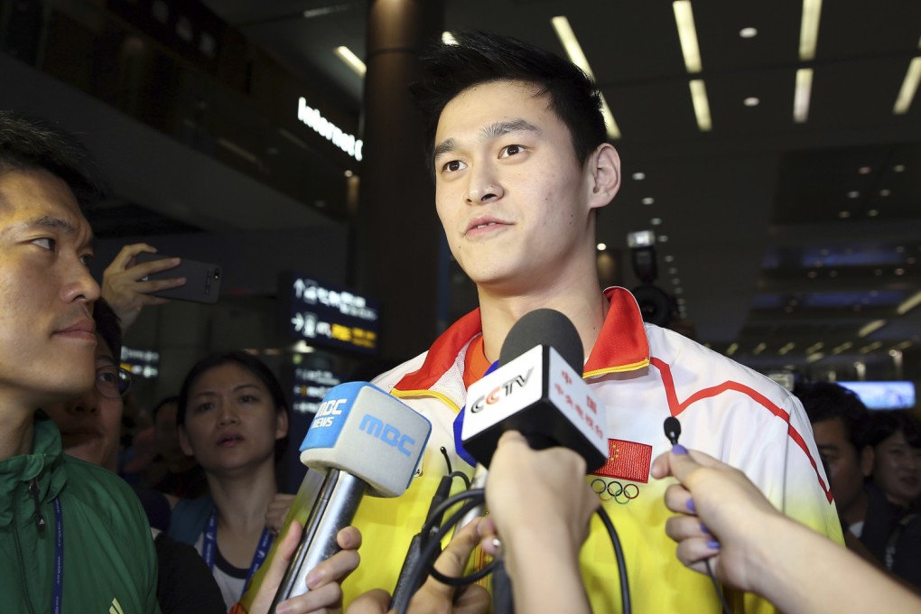 Sun Yang regularly trains on the Gold Coast with his Australian coach. Photo: AP