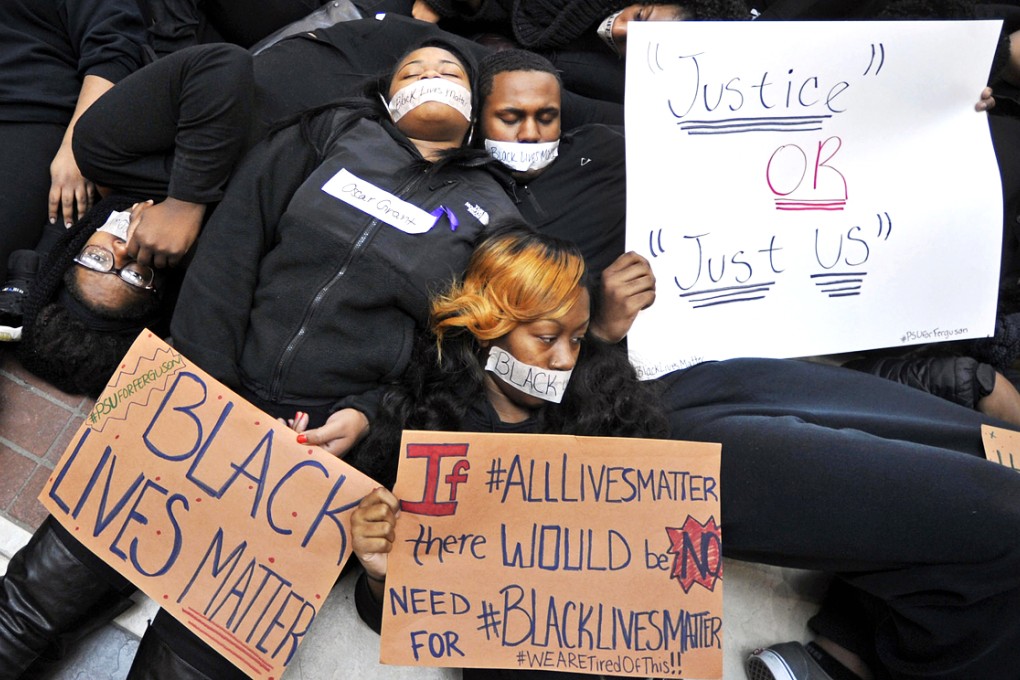 Penn State University students took over the floor of a campus building for 45 minutes. Photo: TNS