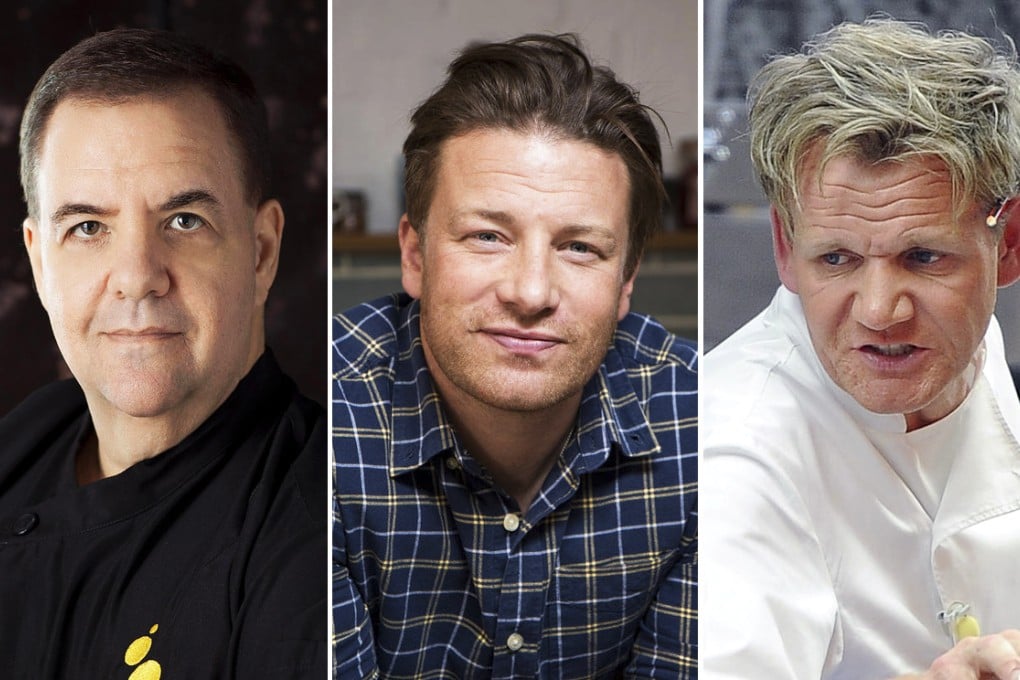 The would-be participants (from left) Harlan Goldstein, Jamie Oliver and Gordon Ramsay. Photos: Michael Perini, Ki Price, Splash News