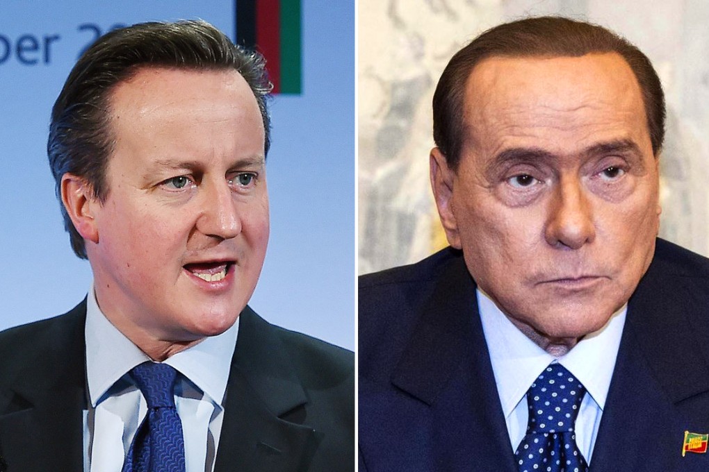 Cameron and Berlusconi