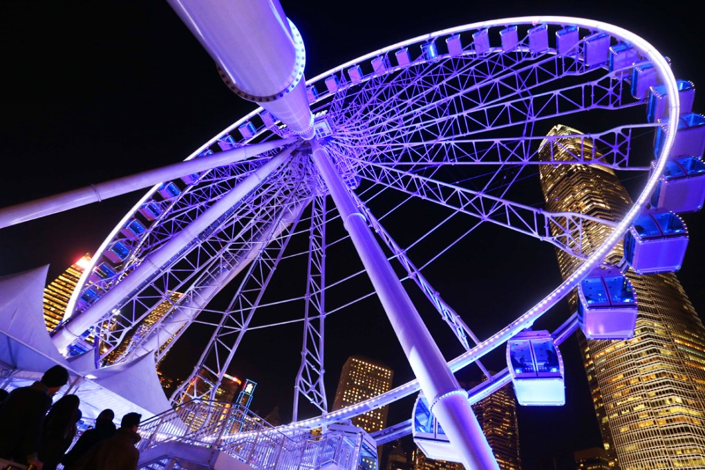 Hong Kong's first Ferris wheel opens for business. Photo: K.Y. Cheng