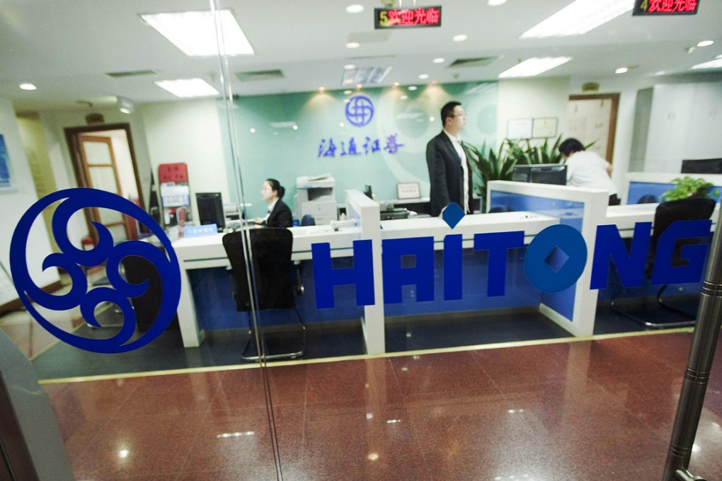 Haitong said the Portuguese bank deal would internationalise the company and expand its geographical coverage. Photo: Bloomberg