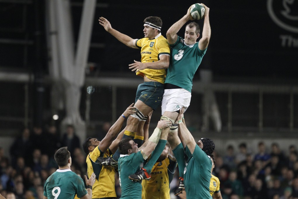 Ireland would relish hosting teams such as Australia, who they beat 26-23 in the autumn internationals in November. Photo: AP