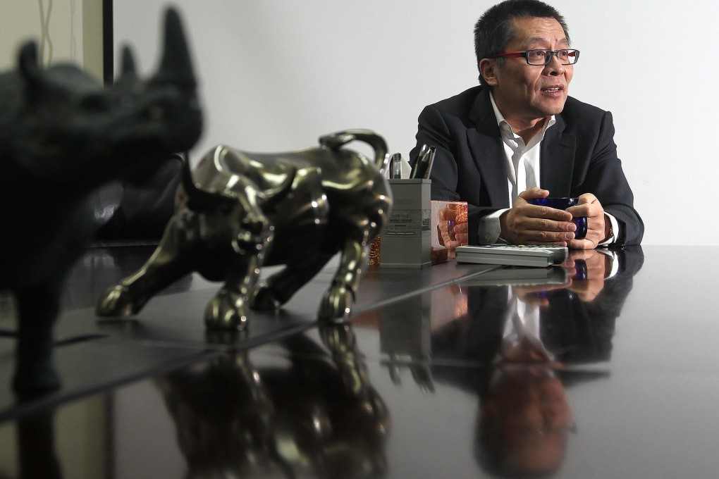 Wang Wei at the Chinese Museum of Finance. Photo: Simon Song