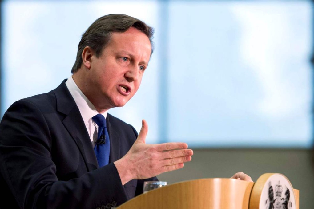 British Prime Minister David Cameron criticised Beijing's decision to bar the lawmakers' entry as counterproductive. Photo: Reuters