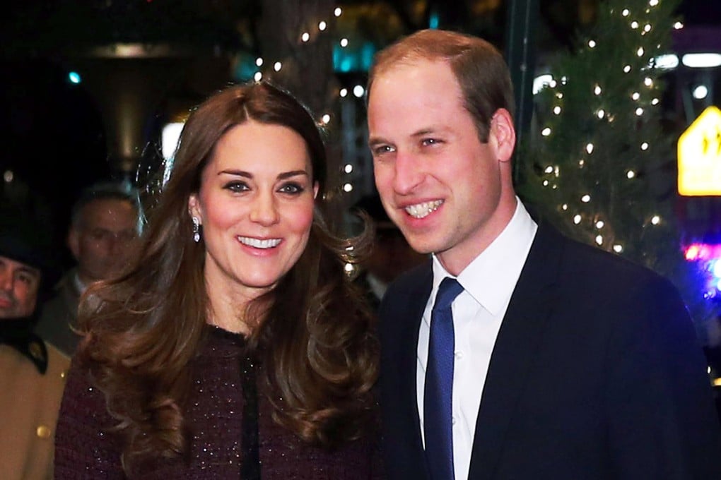 The Duke and Duchess of Cambridge arrive at their New York hotel. Photo: EPA