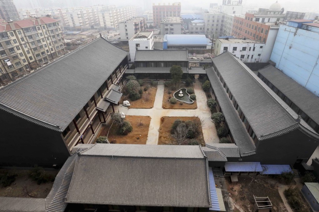 An unfinished home of disgraced PLA General Gu Junshan in Puyang, Henan. Photo: Reuters