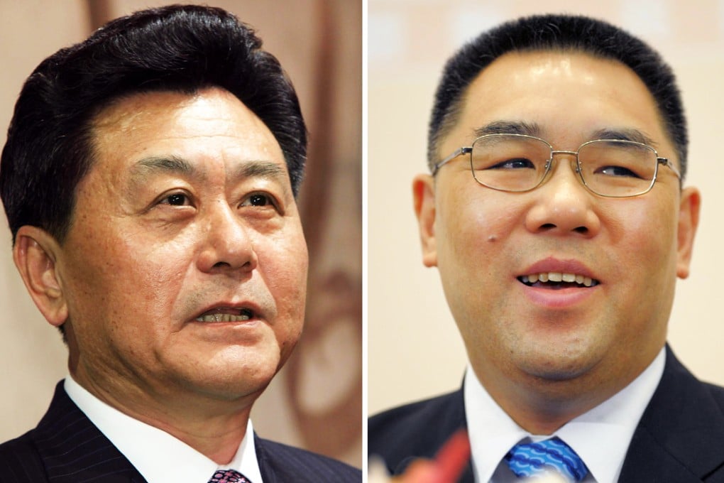 Li Gang (left) and Fernando Chui