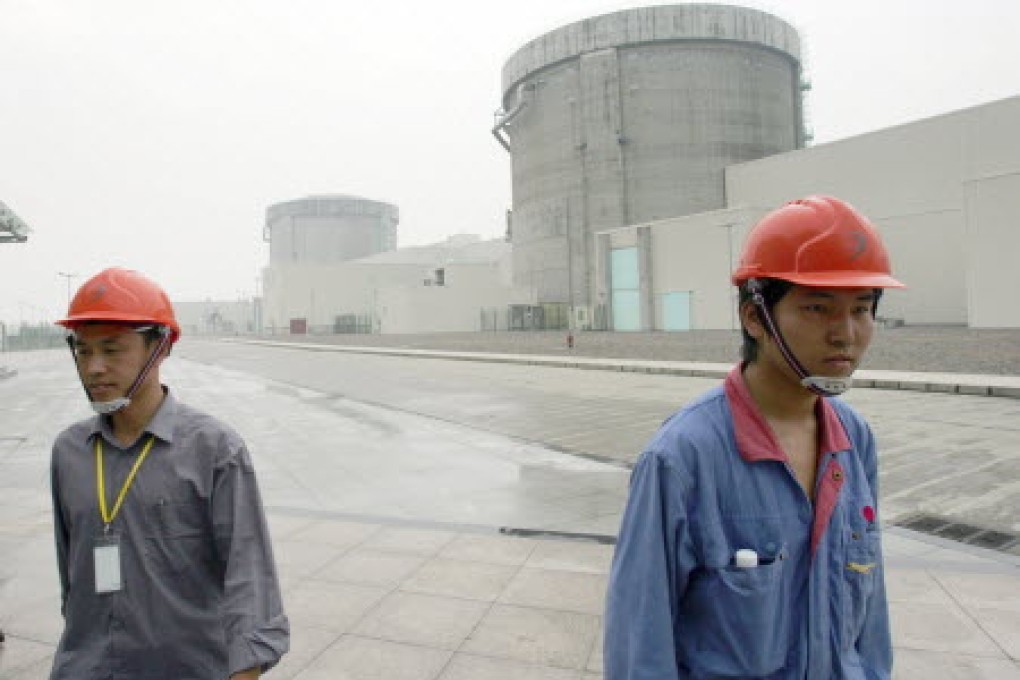 The mainland aims to increase its reliance on nuclear energy. Photo: Reuters