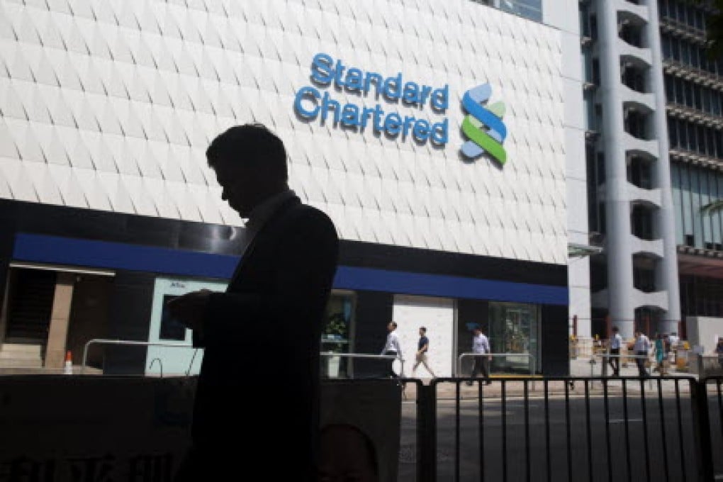 Standard Chartered's shares have fallen 30 per cent this year. Photo: Bloomberg