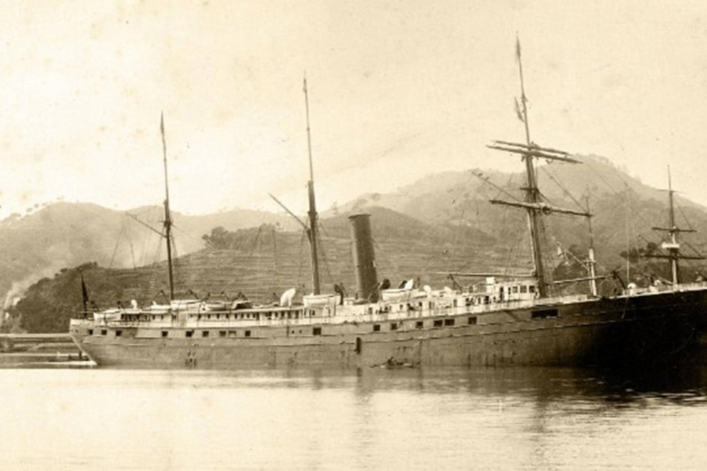 The City of Rio de Janeiro was launched in 1878 and carried passengers and freight between San Francisco and Asia, including Hong Kong.