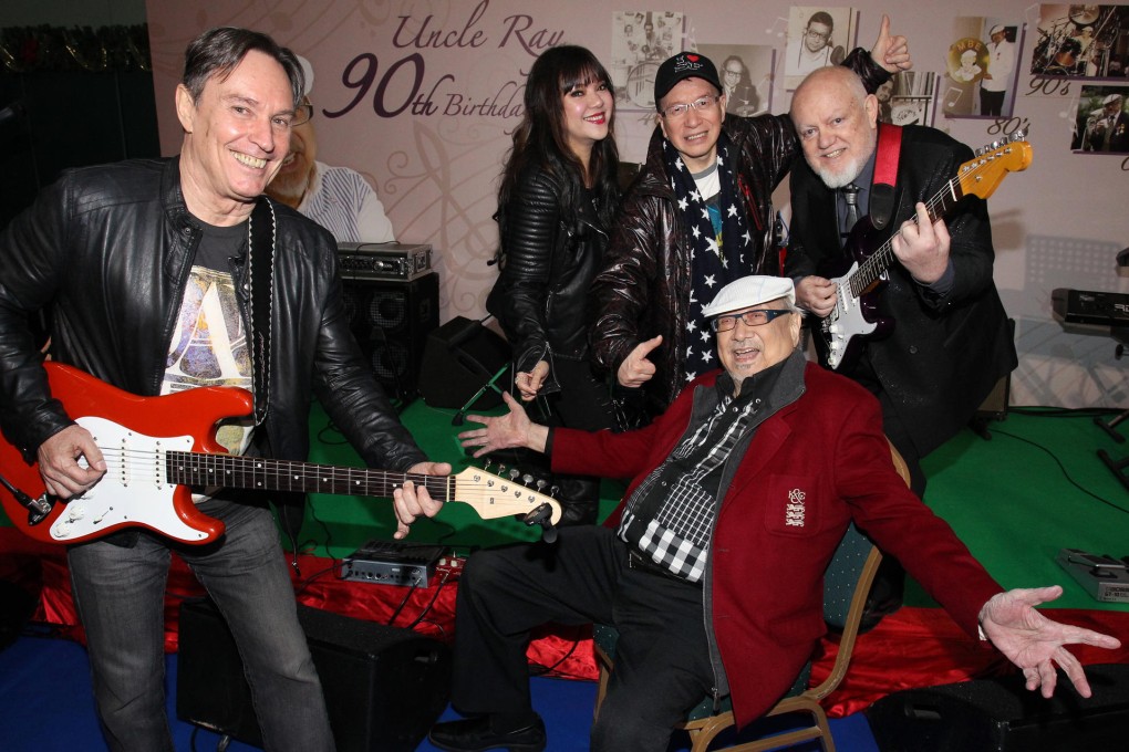 Stars (from left) Perry Martin, Rowena Cortes, Joe Junior, Ray Cordeiro, Anders Nelsson. Photo: May Tse