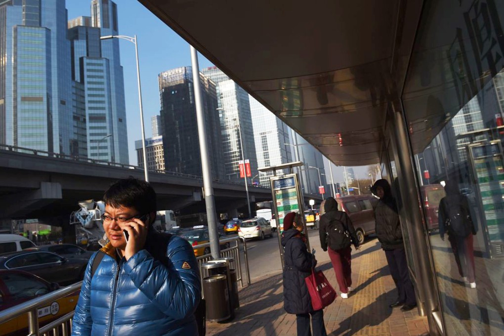 Analysts widely expect China's economic growth to slow to a 24-year-low of 7.4pc this year. Photo: AFP