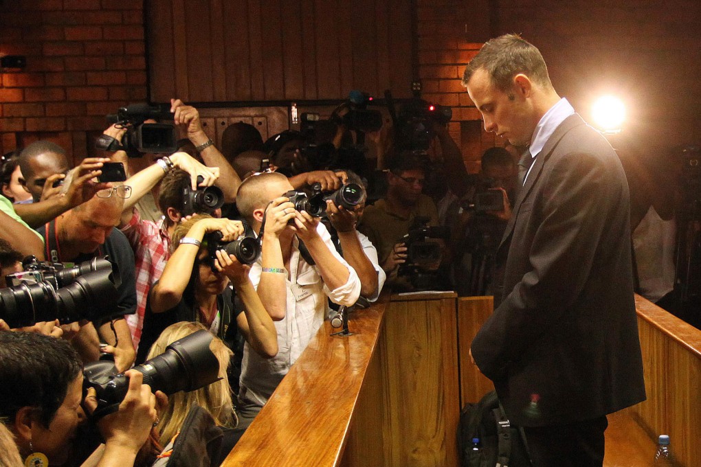 Oscar Pistorius is appealing his conviction of culpable homicide in the shooting death of his girlfriend, Reeva Steenkamp. Photo: AP