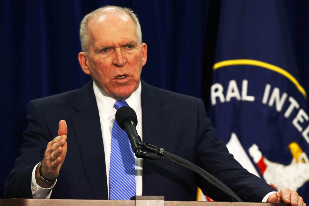 CIA Director John Brennan said some agency officers used "abhorrent" methods on detainees captured following the September 11 attacks. Photo: Reuters