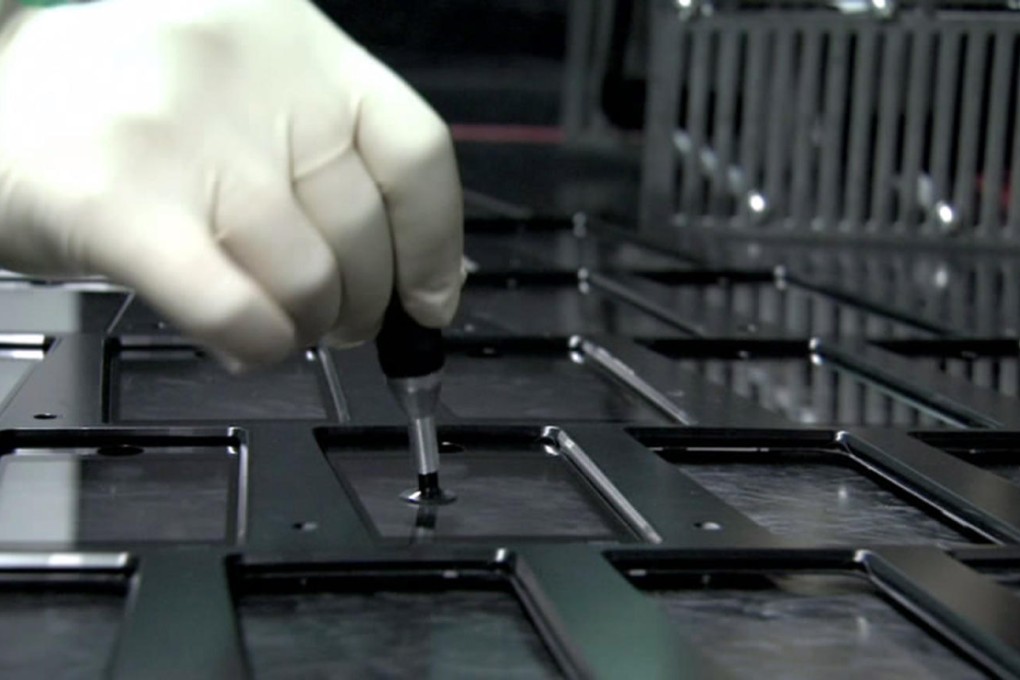 Touch screen panels account for up to a third of a smartphone's cost, and are the first item looked at when manufacturers cut prices, say analysts. Photo: SCMP