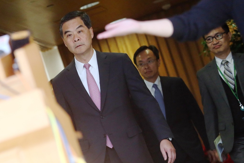Next year, Chief Executive Leung Chun-ying wants to tackle the needs and aspirations of young people. Photo: Sam Tsang