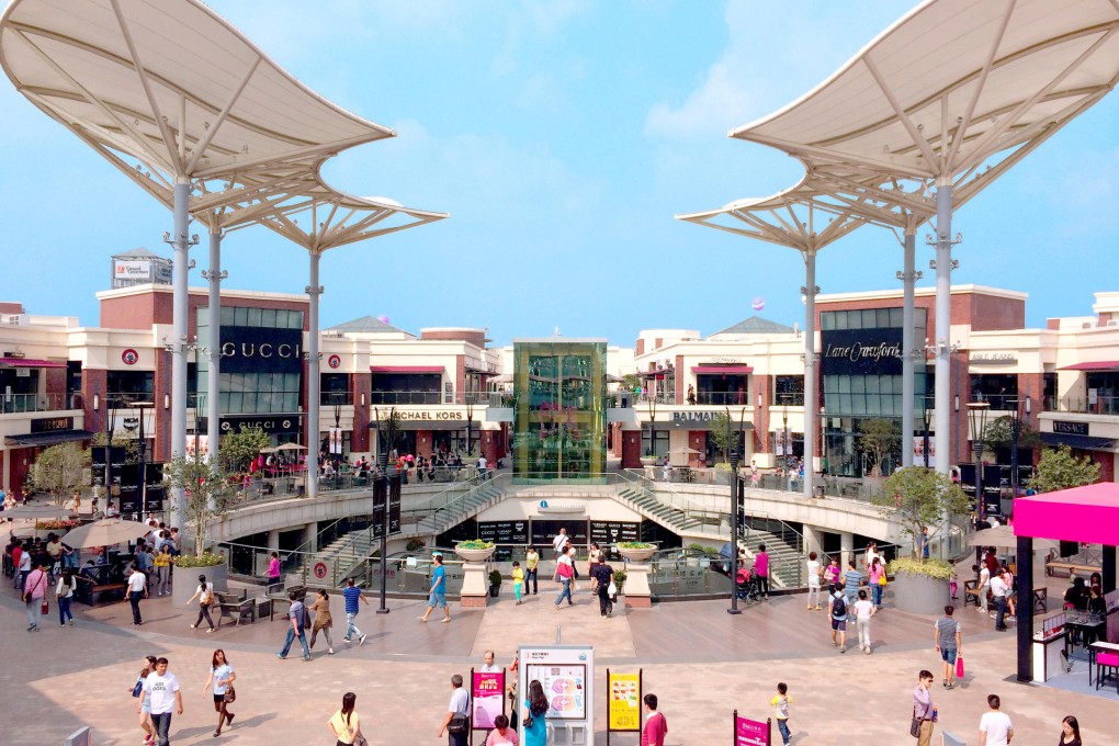 One of Beijing Capital Land’s outlet shops is estimated to generate an annual sales revenue of 900 million yuan this year.