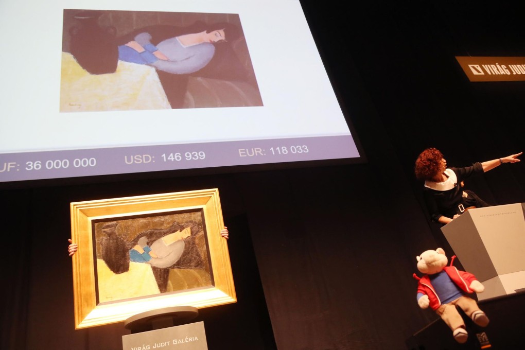 Robert Bereny's long-lost avant-garde masterpiece, spotted in the kids' filmStuart Little, goes under the hammer in Budapest. Photo: AFP