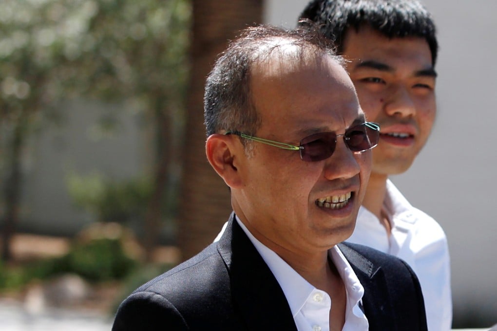 A photocopy of Cheung Chi-tai's passport was found by the FBI during a raid that led to the arrest of Paul Phua (above).