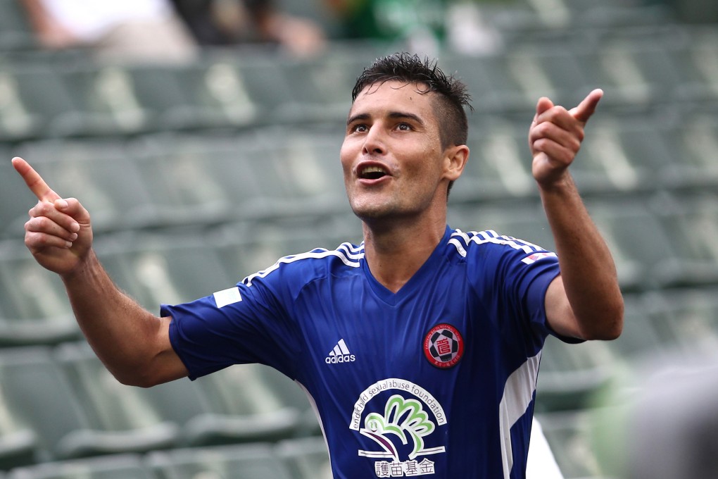 Eastern striker Giovane da Silva is looking forward to scoring his 200th goal in Hong Kong one day. Photo: Jonathan Wong