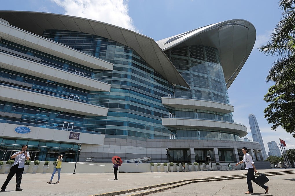 The Hong Kong Exhibition and Convention Centre in Wan Chai. Photo: Paul Yeung