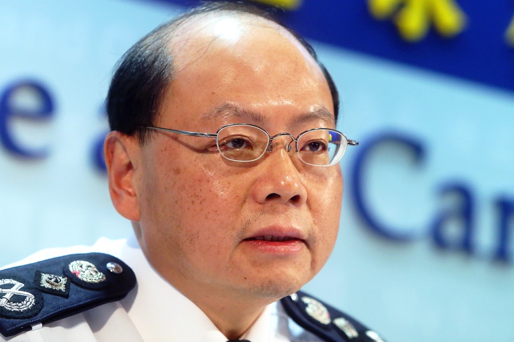 Andy Tsang makes a point as the final protest sites are cleared. Photo: Sam Tsang