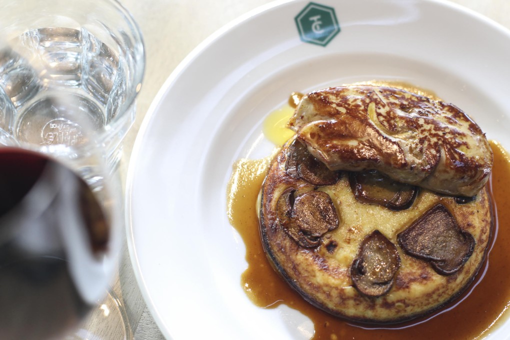 Cep and potato pancake. Photos: May Tse