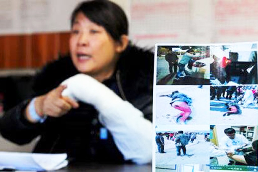 The Xinjiang woman claims that local staff punched and kicked her after she declined to pay for a horse-riding session she did not want. Photo: SCMP Pictures