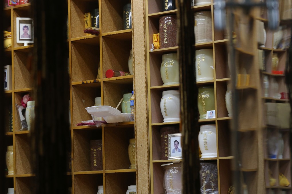 The government should keep a full record of the existing conditions of private columbariums to be licensed. Photo: David Wong