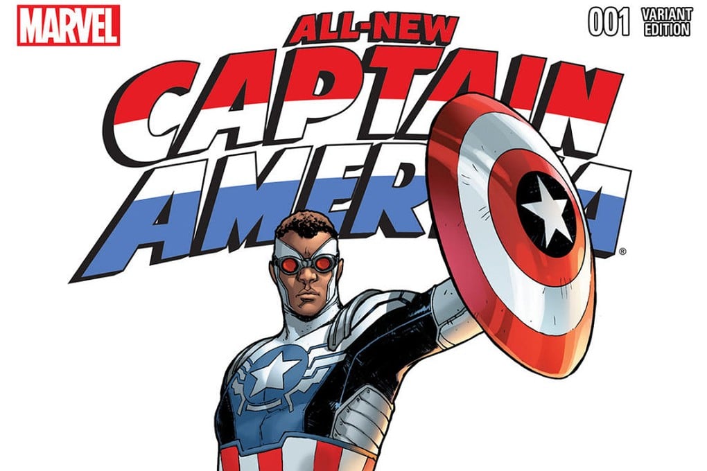An image of the All-New Captain America from Marvel. Photo: AP