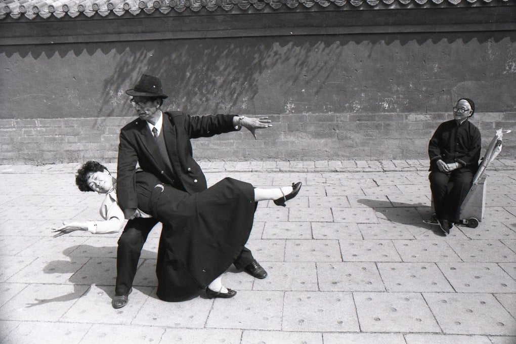 A couple dance at Tiantan Park in Beijing. Photos: China Foto Press, Imaginechina