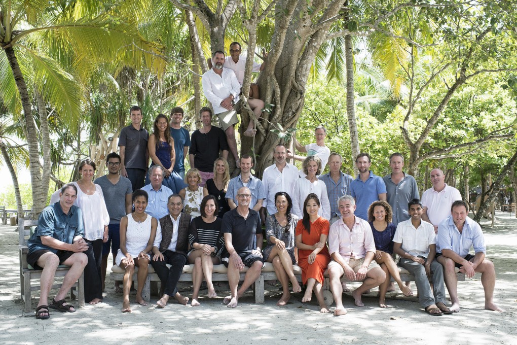 Participants in the Slow Life Symposium at the Soneva Fushi resort in the Maldives last month. Photos: Slow Life Foundation